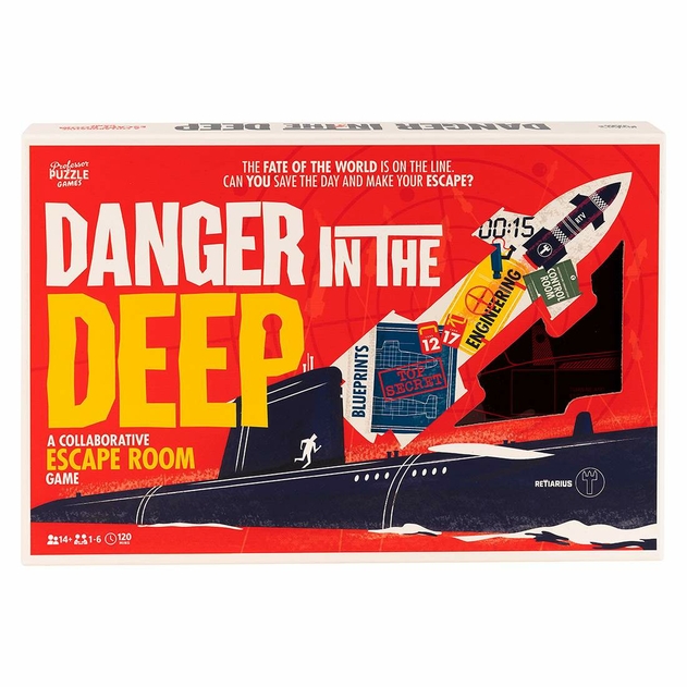 Image of Professor Puzzle: Danger in the Deep Game