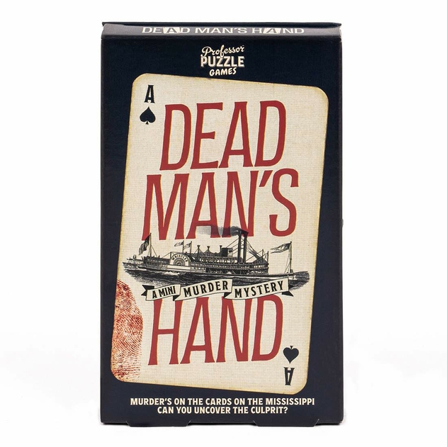 Image of Professor Puzzle: Murder Mystery - Dead Man's Hand Game