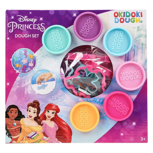 Image of Disney Princess Okidoki Dough Shapes + Numbers