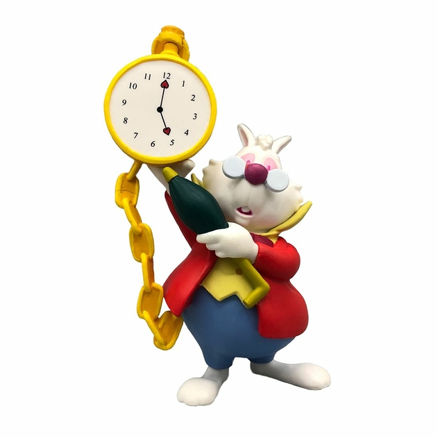 Image of Disney's Alice in Wonderland White Rabbit Figure