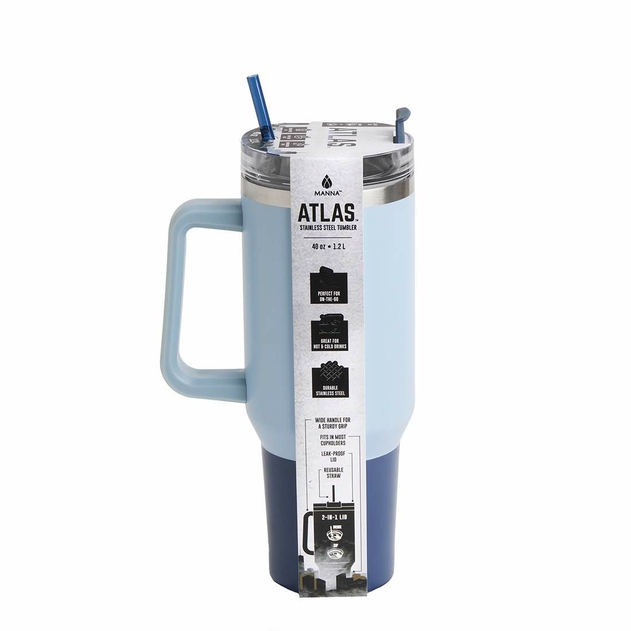 Image of Manna Atlas 1.2L Atlas Tumbler Blue