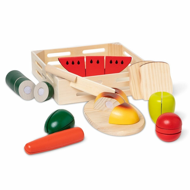 Image of Melissa & Doug Cutting Food Play Set