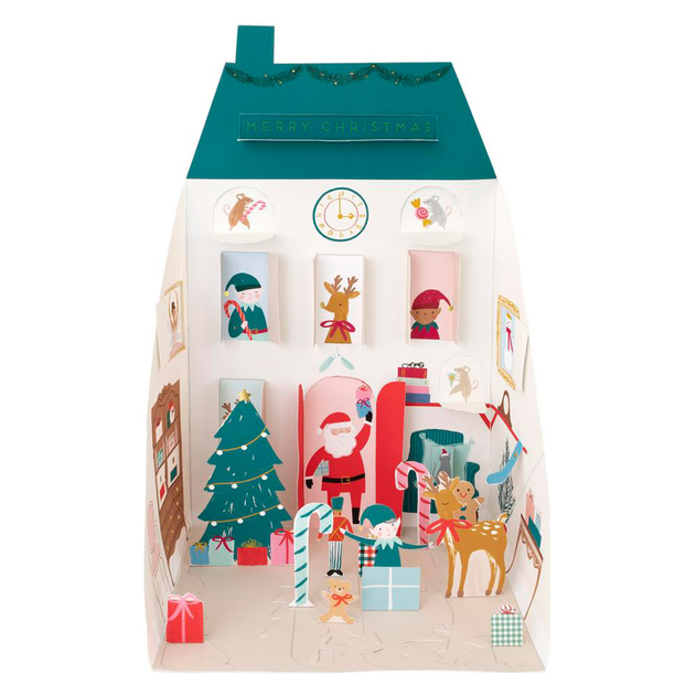 Image of Meri Meri Santa's House Pop Up Advent Calendar