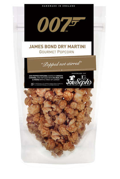 Image of Joe & Seph's 70g 007 Dry Martini Popcorn Pouch