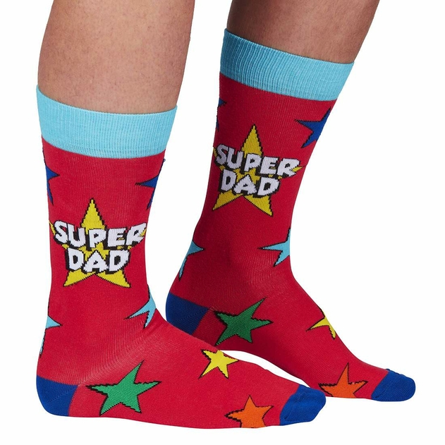 Image of Cockney Spaniel Super Dad Mens Socks