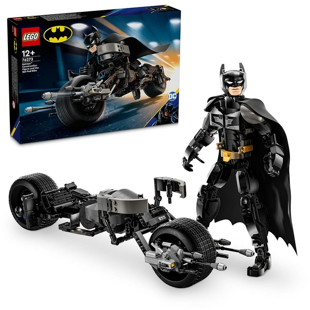 LEGO DC Batman: Batman Construction Figure & the Bat-Pod Bike 76273