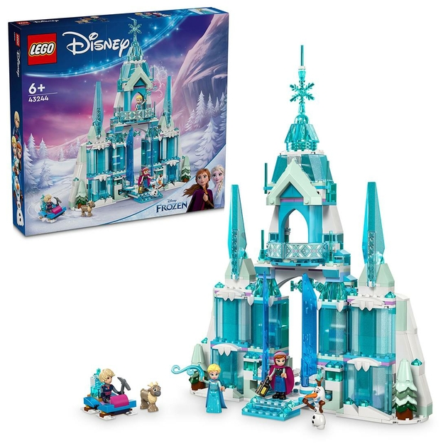 LEGO Disney Princess Frozen Elsa's Ice Palace Building Toy 43244