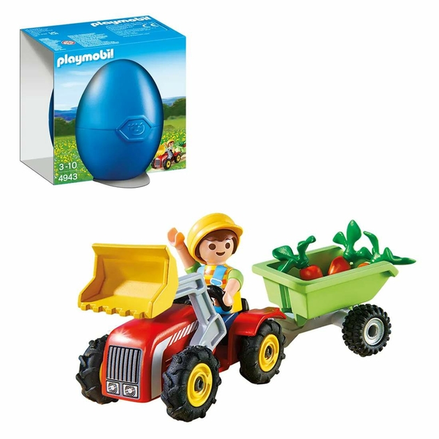 Playmobil - Boy with Childrens Tractor Gift Egg