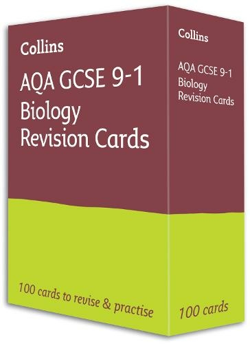 Aqa Gcse 9 1 Biology Revision Cards Ideal For Home Learning 22 And 23 Exams Collins Gcse Grade 9 1 Revision Whsmith