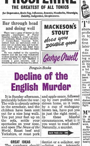 Decline of the English Murder: (Penguin Great Ideas)