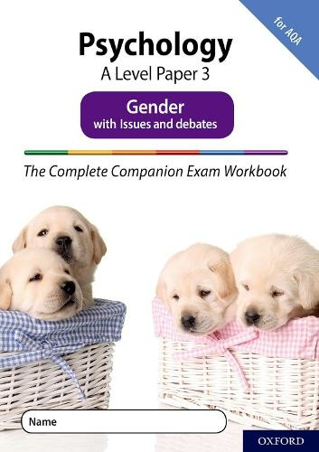 The Complete Companions Fourth Edition: 16-18: AQA Psychology A Level Paper 3 Exam Workbook: Gender: (The Complete Companions Fourth Edition)