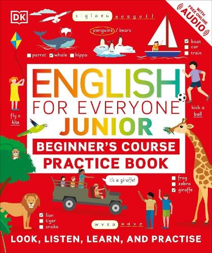 English For Everyone Junior Beginner s Practice Book Look Listen 