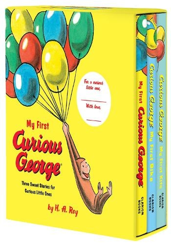 My First Curious George 3-Book Box Set: My First Curious George, Curious George: My First Bike, Curious George: My First Kite (My First Curious George)