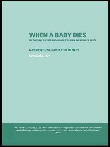 When A Baby Dies: The Experience of Late Miscarriage, Stillbirth and Neonatal Death