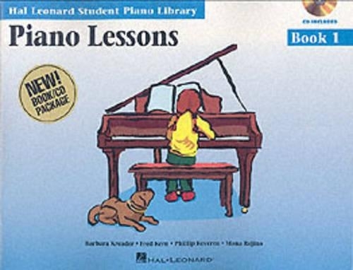 Piano Lessons Book 1 & Audio: Hal Leonard Student Piano Library