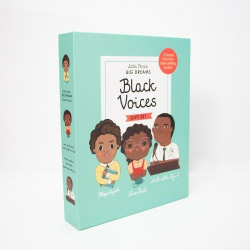 Little People, BIG DREAMS: Black Voices: 3 books from the best-selling series! Maya Angelou - Rosa Parks - Martin Luther King Jr. (Little People, BIG DREAMS)