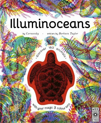 Illuminoceans: Dive deep into the ocean with your magic three-colour lens (Illumi: See 3 Images in 1)