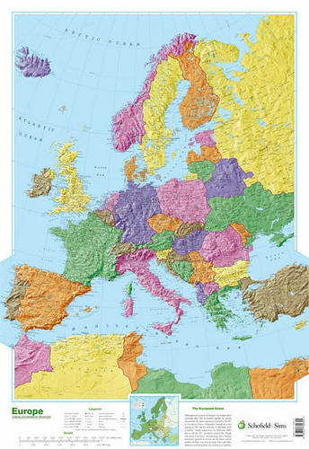 Map of Europe | WHSmith