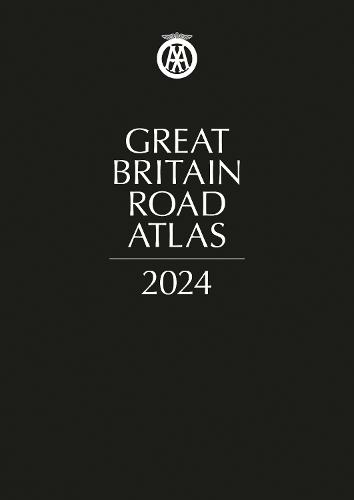 Great Britain Road Atlas 2024: Leather (AA Road Atlas Britain 37th New edition)