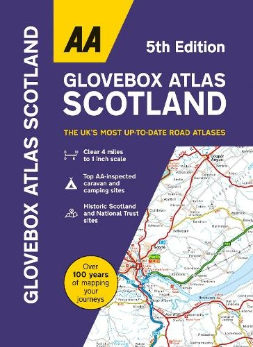 AA Glovebox Atlas Scotland: (AA Road Atlas Britain 5th New edition)