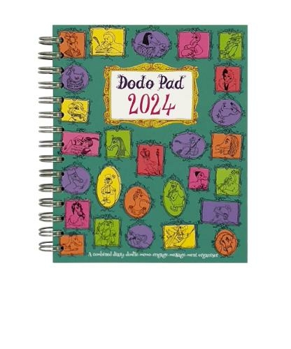 The Dodo Pad Mini / Pocket Diary 2024 - Week to View Calendar Year: A Portable Diary-Organiser-Planner Book with space for up to 5 people/appointments/activities. UK made, sustainable, plastic free (58th Revised edition)