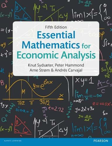 Essential Mathematics For Economic Analysis Pdf