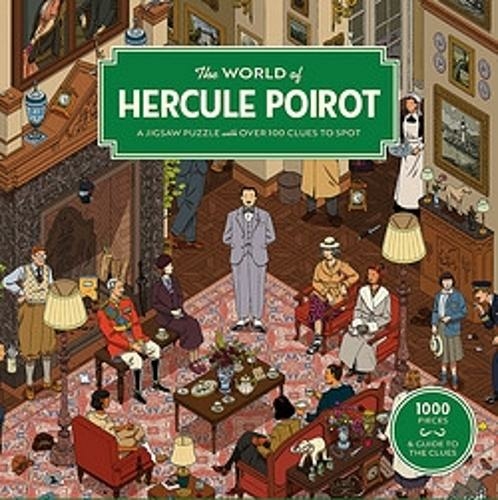 The World of Hercule Poirot: A 1000-piece jigsaw puzzle with over 100 clues to spot: The perfect family gift for fans of Agatha Christie
