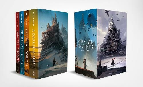 Mortal Engines (Ian McQue boxset x4): (Mortal Engines Quartet)