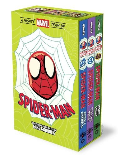 Spider-Man: A Mighty Marvel Team-Up 3-Book Box Set: 3 Original Graphic Novels: Animals Assemble!, Quantum Quest!, Cosmic Chaos! (A Mighty Marvel Team-Up)