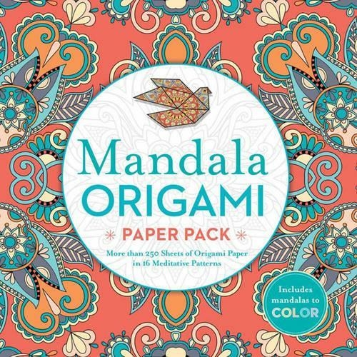 Mandala Origami Paper Pack : More than 250 Sheets of Origami Paper in 16 Meditative Patterns