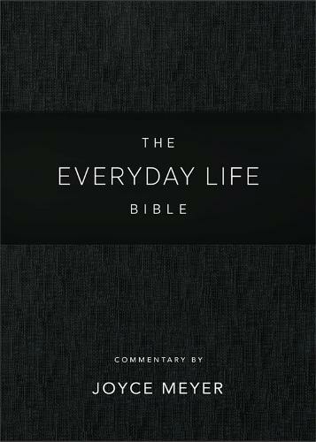 Everyday Life Bible: Black LeatherLuxe (R): The Power of God's Word for Everyday Living