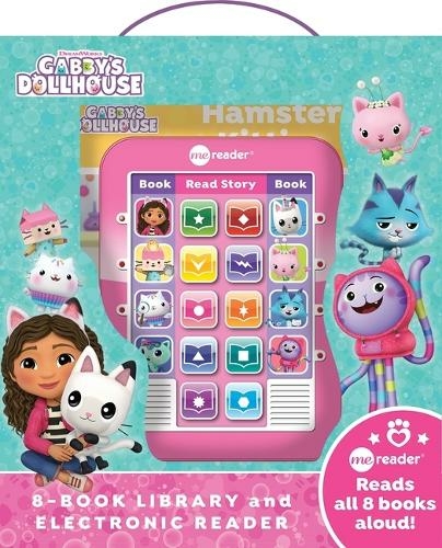 DreamWorks Gabby's Dollhouse: Me Reader 8-Book Library and Electronic Reader Sound Book Set
