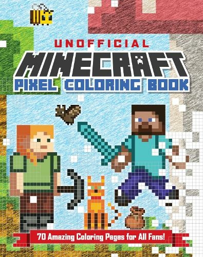 The Unofficial Minecraft Pixel Coloring Book: Volume 1