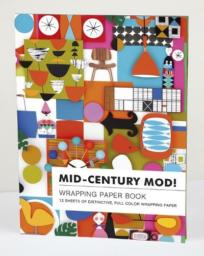 Mid-Century Mod! Wrapping Paper Book: (Wrapping Paper Books)