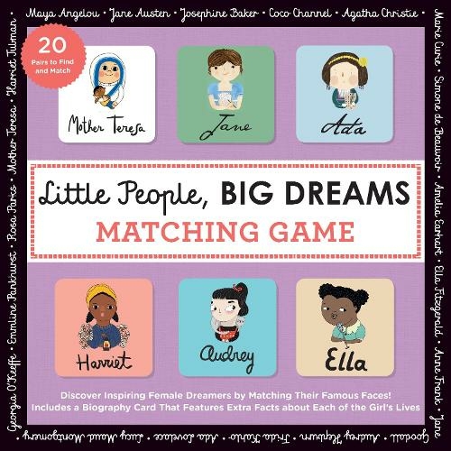 Little People, BIG DREAMS Matching Game: Volume 25 Put Your Brain to the Test with All the Girls of the Little People, BIG DREAMS Series! (Little People, BIG DREAMS)