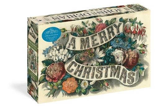 Image of John Derian Paper Goods: Merry Christmas 1,000-Piece Puzzle