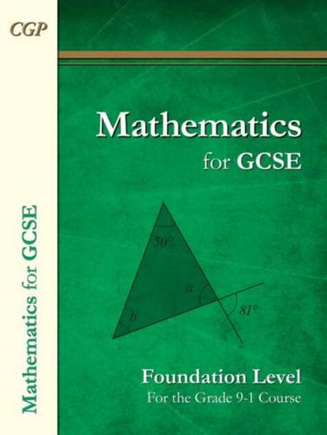 Maths for GCSE Textbook: Foundation (for the Grade 9-1 Course) | WHSmith