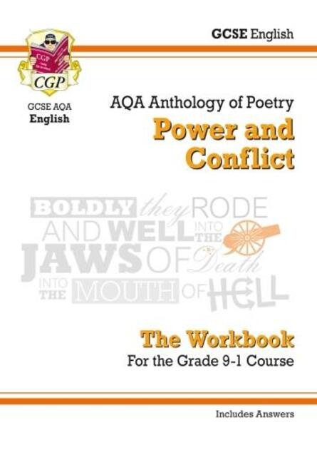 GCSE English Literature AQA Poetry Workbook: Power & Conflict Anthology ...