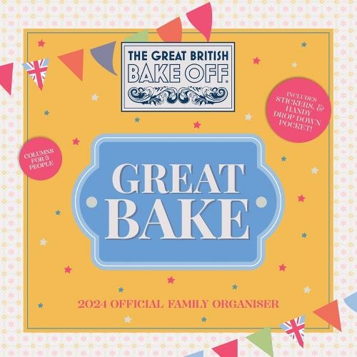 Image of Great British Bake Off 2024 Family Wall Planner 5 Column Organiser