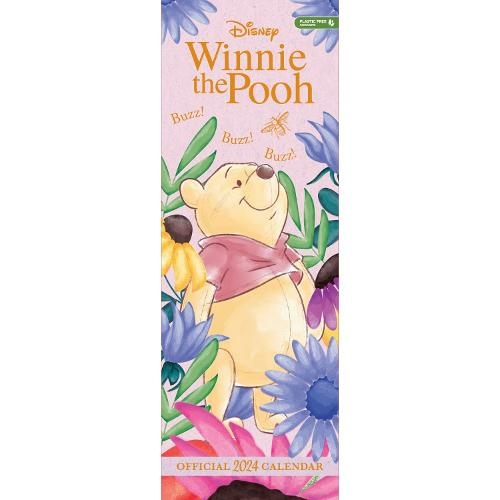 Image of Winnie The Pooh (Sketch) 2024 Slim Wall Calendar