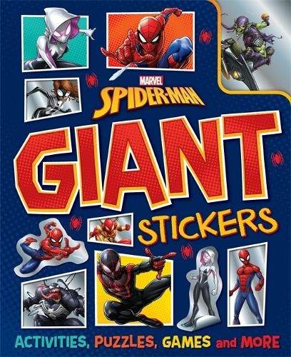Marvel Spider-Man: Giant Stickers: (Activities, puzzles, games and more)