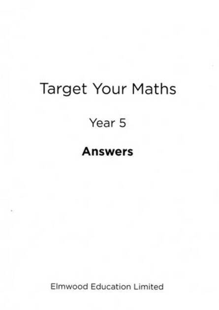 Target Your Maths Year 5 Answer Book: (Target your Maths)