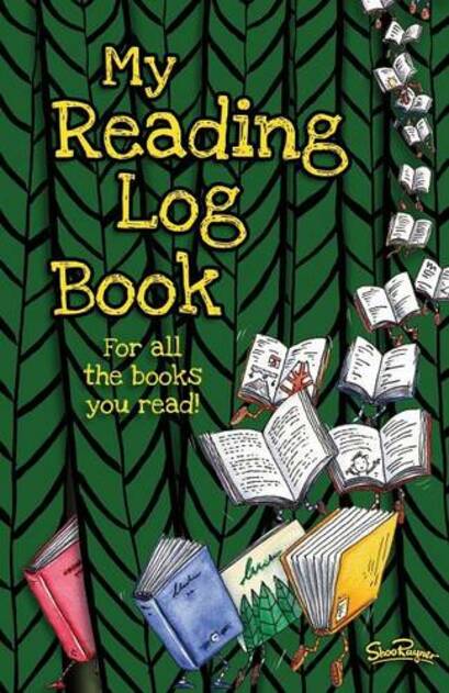 My Reading Log Book By Shoo Rayner Whsmith