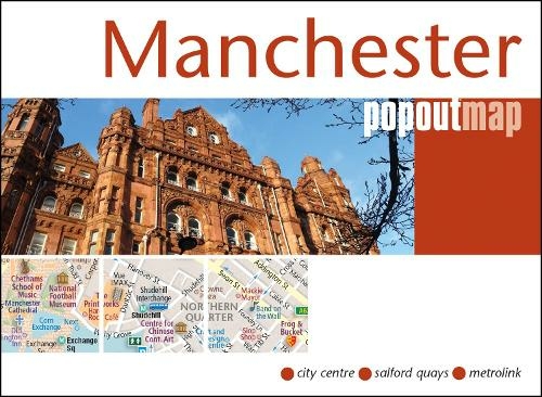Manchester PopOut Map: Pocket size, pop-up map of Manchester city centre (PopOut Maps)