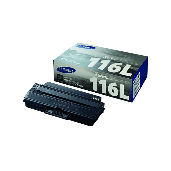 Samsung MLT-D116L Black High Yield Toner Cartridge SU828A