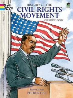 history of the civil rights movement coloring book dover