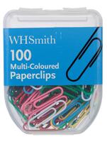 Vinyl Paper Clips, Pack Of 200, Jumbo, Assorted Colors