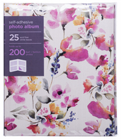 WHSmith Wander Explore Discover Large Scrapbook Album 50 White Leaves