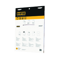 Bi-Office Flip Chart Pad Sticky A1 30 Sheet Pack of 2