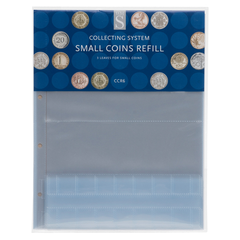WHSmith Collecting System Small Coins Refills CCR6 (Pack of 3) | WHSmith
